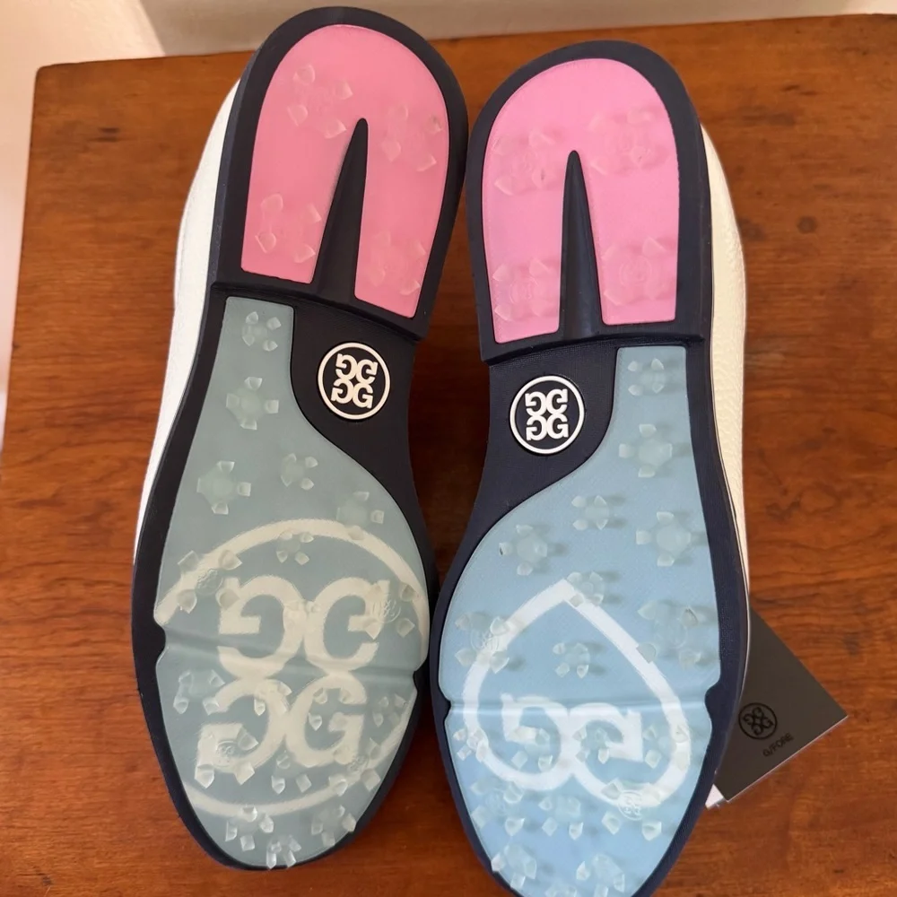 G/Fore Women's Collection Gallivanter Golf Shoes New Snow/Twilight Size 9.5